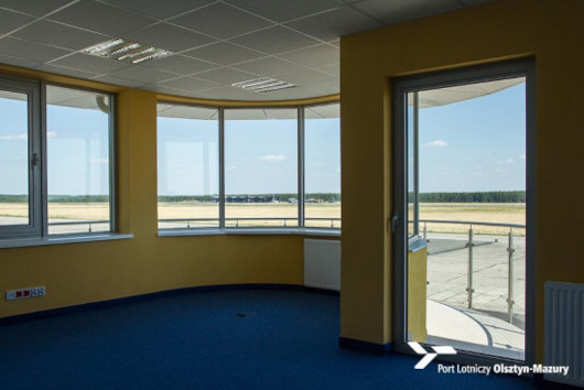 Port lotniczy Olsztyn-Mazury Lotniskowa Służba Ratowniczo-Gaśnicza, pomieszczenie dozorowe