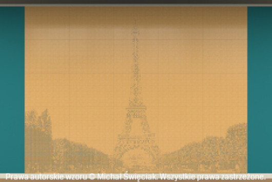 Panel dekoracyjny wzór "Paryż"